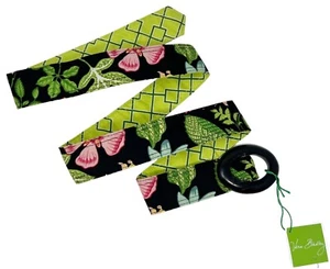 Cinturón reversible Vera Bradley "BOTANICA" talla única nuevo con etiquetas  - Imagen 1 de 2