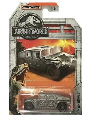 Jurassic World Fallen Kingdom: Matchbox Mattel 2018 (INGEN HUMVEE) 3+ Brand New - Image 1 of 4