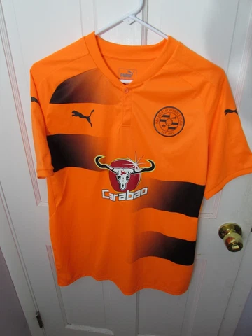 Mens Puma Reading Football FC Carabao Jersey Training LARGE L  Shirt Soccer Cover