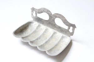 antique bathroom kitchen soap holder | vtg deco victorian bathroom wall soap old - Picture 1 of 14