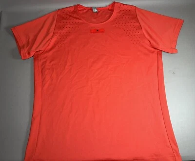 Adidas by Stella McCartney Court Barricade Tenis Camisa Hombres XL Top Atlético Rojo Foto 1 de 4