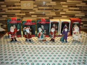 Hallmark 6 Merry Olde Santa Series 1, 2, 3, 5, 6 & 8 Ornaments - Picture 1 of 7