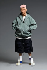 Hooded Jacket Parka Coat 1/6 Scale Male Man Clothes Model - Picture 1 of 21