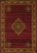 United Weavers Genesis Laramie Burgundy Area Rug