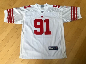 Reebok New York Giants Justin Tuck #91 Stitched Jersey SZ 50-excellent - Picture 1 of 10