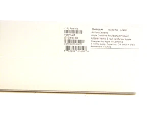 Apple AirPort Extreme Wi-Fi Modelo A1408 FD031LL/A EN CAJA - Imagen 1 de 2
