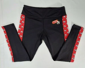 National Bohemian Beer Yoga Pants Natty Bow Mr. Boh Baltimore Sz M Workout Black - Picture 1 of 11