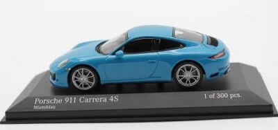 Porsche 911 Carrera 4S in scala 1:43 limitata a 300 pezzi Minichamps nuova - Immagine 1 di 4