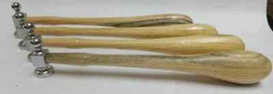 Chasing Hammers - Flat Face - Set of 4 - 32mm, 28mm, 25mm & 22mm Jewelry Hammers - Picture 1 of 3