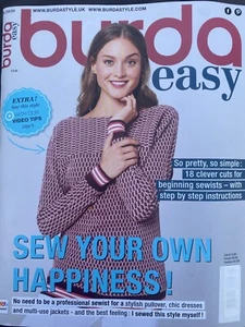 Burda Easy Magazine 1/2020 18 Patterns Jackets, Pullover, Chic Dresses Beginners - Picture 1 of 14