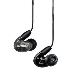Shure AONIC 4 SE42HYBK+UNI Wired Sound Isolating In-Ear Headphone -OPEN BOX- - Picture 1 of 1