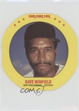1987 Our Own Tea Discs Dave Winfield #9 HOF