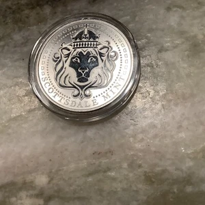1oz Silbermedaille Scottsdale Mint in Omnia Paratus - Bild 1 von 2
