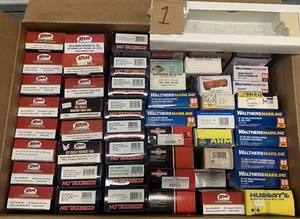 HO Scale..EMPTY BOXES..Assortment # 1....52 Pieces - Picture 1 of 3