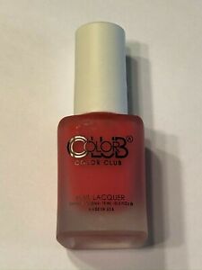 NEW COLOR CLUB NAIL POLISH LACQUER PINK MOTHER PUCKER MATTE FULL SIZE