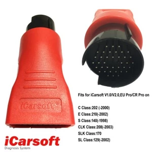ORIGINAL iCarsoft 38 Pin Adapter für Mercedes MB V3.0 V2.0 V1.0 CR Plus PRO MAX