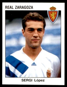 Panini Fútbol 93/94 Estrellas Sergi López Real Zaragoza No. 349 - Picture 1 of 2