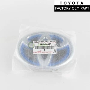 GENUINE TOYOTA HIGHLANDER AVALON CAMRY GRILL HYBRID FRONT EMBLEM OEM 75310-47010 - Bild 1 von 5
