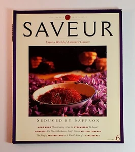 Saveur Magazine #6 (May/June 1995) - "Seduced By Saffron" - Picture 1 of 6