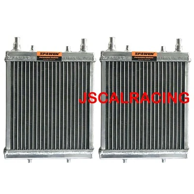 Radiador SPAWON para Chevrolet Camaro SS o HD refrigeración 2016- 2 filas un par MT Foto 1 de 4