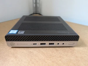 HP EliteDesk 800 G3 Mini - i5-7500 - 8 GB DDR4 - 240 GB SSD - Win 10 Pro - Picture 1 of 7