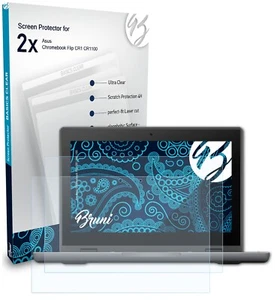 Bruni 2x Schermfolie voor Asus Chromebook Flip CR1 CR1100 Screen Protector - Afbeelding 1 van 4