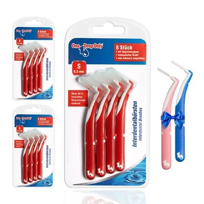 One Drop Only – 3x8er Interdentalbürsten + 2 GRATIS Zahnzwischenraumbürsten - Bild 1 von 4