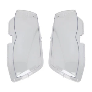 A Pair Headlight Lens Cover for BMW X5 E53 2004-2006 63117166804 63117166818 - Picture 1 of 12