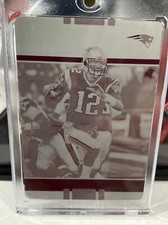 2017 Panini Plates & Patches Tom Brady Magenta Printing Plate 1/1 - One Of One