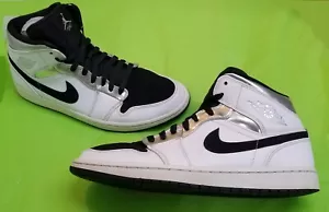 ๐ฅ๐Air Jordan NIKE Mens Size 10.5 ๐554724-121 White Silver Black Sneaker - Picture 1 of 15