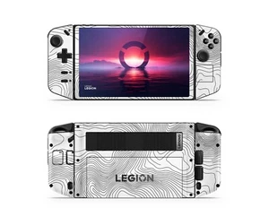 Damascus White Lenovo Legion GO Skins, Protective Legion GO Console Skins & Wrap - Picture 1 of 4