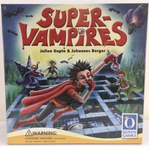 SUPER-VAMPIRE BOARD GAME BY QUEEN GAMES NEW IN BOX. Sealed. - Picture 1 of 5