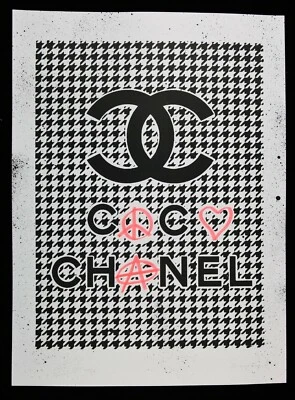 PEGATINAS ZIEGLER T FIRMADAS + dface, shepard fairey, chanel, banksy, mr. lavado de cerebro Foto 1 de 4