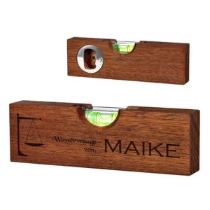 Wasserwaage mit personalisierter Gravur - Geschenke für Männer - Geburtstag - Bild 1 von 8