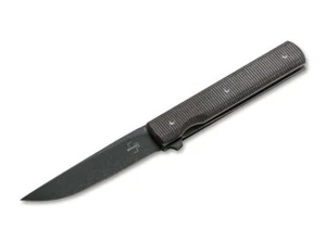 BOKER PLUS® Urban Trapper Linear Micarta Pocket Knife 3.27" VG-10 Blade 01BO705 - Picture 1 of 10