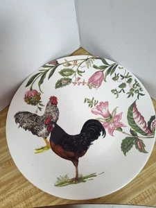 Mesa Sur La Doble Pollo 15 En Plato Sin Defectos Hecho en Italia Sin Caja Preciosa - Imagen 1 de 5