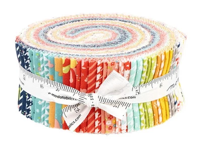 Moda - Delightfully Yours Jelly Roll by Sherri & Chelsi 40 pcs - Image 1 of 2