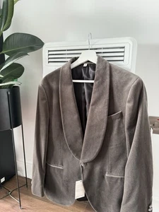 Autograph Velvet Party Blazer - Picture 1 of 6