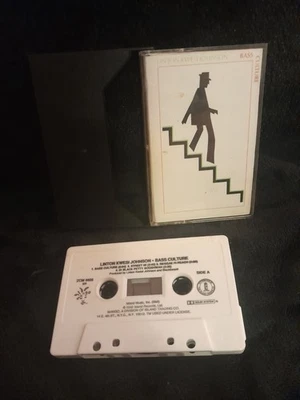 Linton Kwesi Johnson - Bass Culture cassette 1980 Mango Records VG HTF OOP RARE Foto 1 de 2