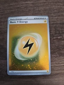 Basic Lightning Energy (Cosmos Holo) 004 Sv01: Scarlet & Violet Base Set Holo - Picture 1 of 2