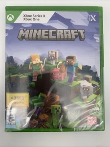 Minecraft Xbox Series X Xbox One + 3500 Minecoins Brand New Free Shipping! - Picture 1 of 2