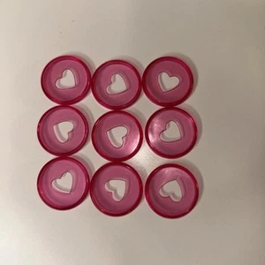 Mini Happy Planner Discos Rosa Rompibles Lote de 9 - Imagen 1 de 3
