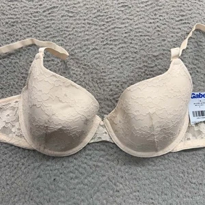 H&M Bra 34D T-Shirt Bra Lace Over Floral NWT - Picture 1 of 12