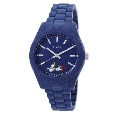 Reloj para hombre Timex Legacy Ocean X Peanuts cuarzo esfera azul TW2V53300 Foto 1 de 3