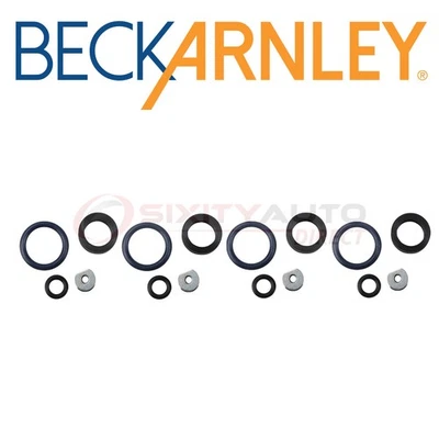 4 pc Beck Arnley Fuel Injector O-Ring for 1991-1999 Nissan Sentra - Air by Foto 1 de 4