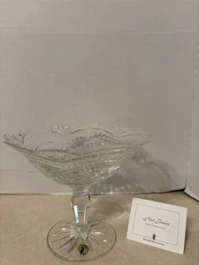 Waterford Noel Power 8" Fuß 10" Durchmesser Kompottschale mit Papieren signiert 2002 - Bild 1 von 6