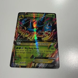 M Heracross EX (Secret) 112/111 XY-Furious Fists Holo Custom Fan Art Display - Picture 1 of 2