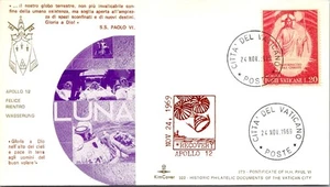 11.24.1969 Apollo 12 Recovery - Vatican City - J19200 - Picture 1 of 2