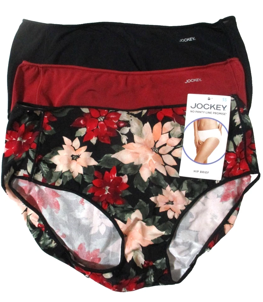 Women's Jockey No Panty Line Promise 2-Pack Hip Brief Panty Size 7 / Large 1772