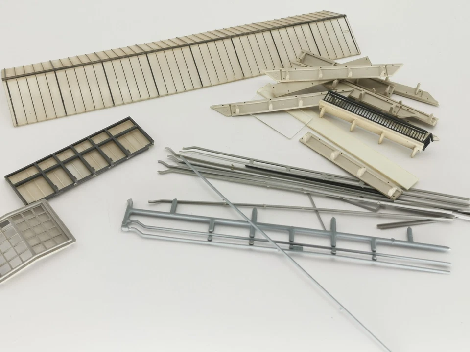 JOUEF ÉCHELLE HO ÉLÉMENTS DE VERRIÈRES SUPPORTS DE BALCONS GOUTTIÈRES  +++ - Photo 1/4